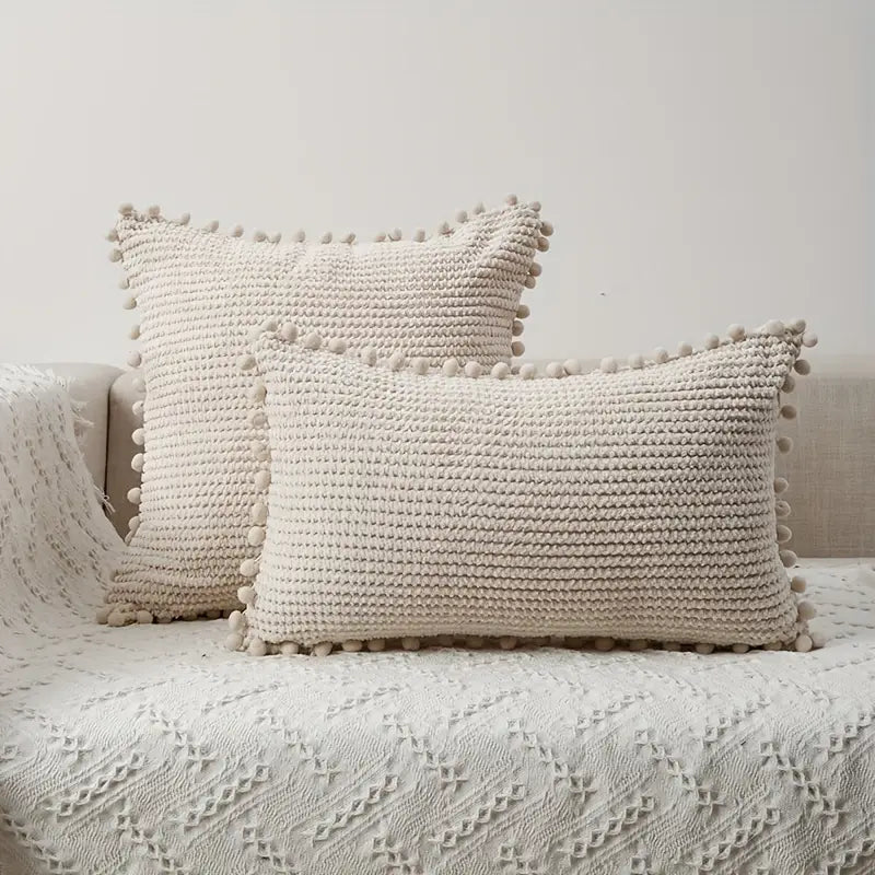 Corduroy Throw Pillowcase for Sofa, 18x18in (1pc)