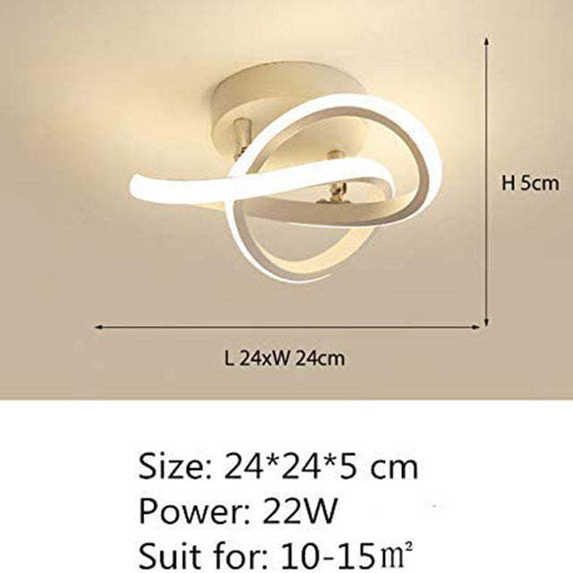 Nordic LED Pendant Light - Modern Geometry Design