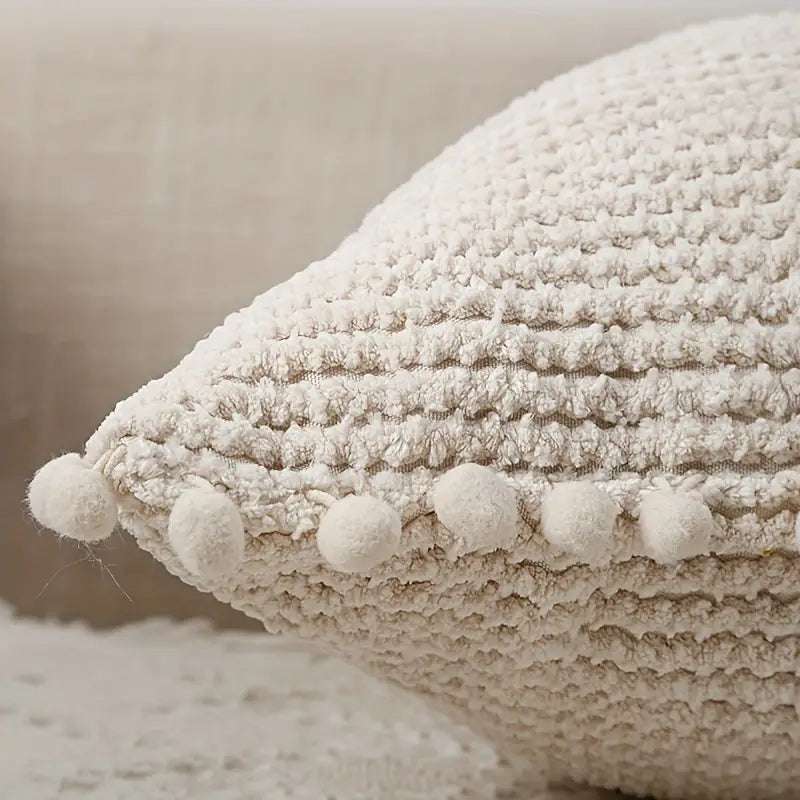Corduroy Throw Pillowcase for Sofa, 18x18in (1pc)