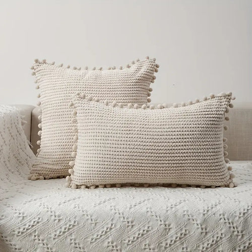Corduroy Throw Pillowcase for Sofa, 18x18in (1pc)
