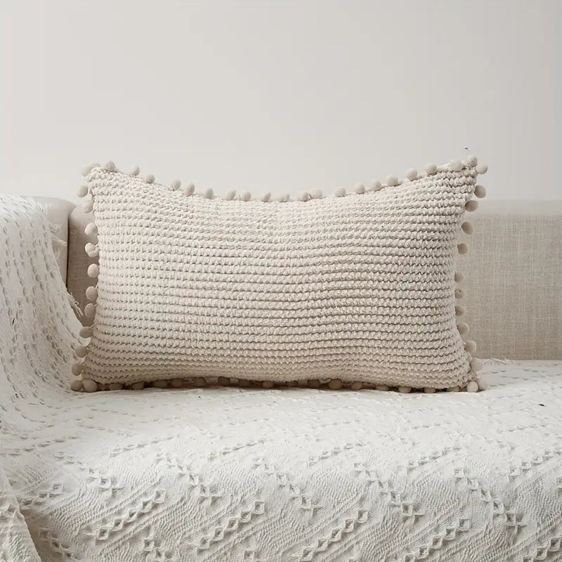 Corduroy Throw Pillowcase for Sofa, 18x18in (1pc)